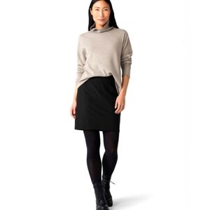 Eileen Fisher Classic Black Women's Skirt